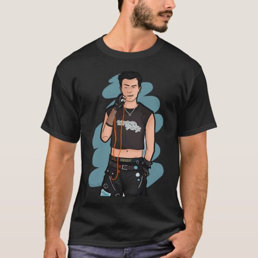 Grunge Mickey T-shirt (Voorkant)