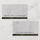 Grunge Moderne stijlversim Visitekaartje (Voorkant / Achterkant)