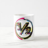 Grunge Mok halve symboolkoffie (Center)