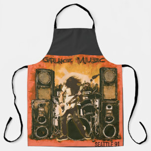 Grunge Muziek Seattle 1991 Schort