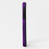 Grunge muziekluidsprekers op een paarse muur Case-Mate iPhone case (Achterkant/links)