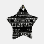 grunge muzieknoten keramisch ornament (Rechts)