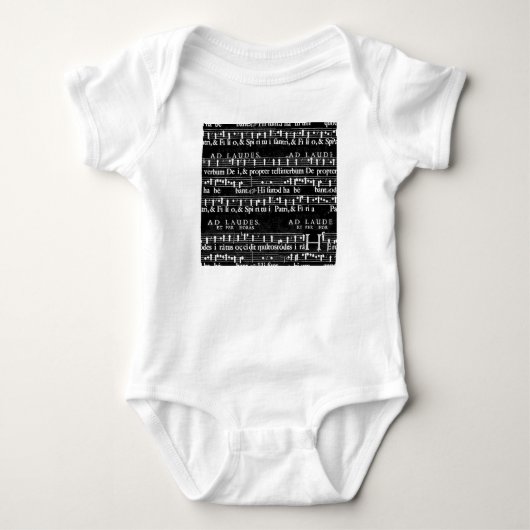 grunge muzieknoten romper (Voorkant)