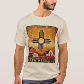 Grunge New Mexico T-shirt (Voorkant)