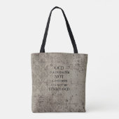  Grunge OCD Awareness Mental Health Tote Bag (Achterkant)