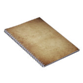 Grunge Old  Parchment Notitieboek (Rechterzijde)