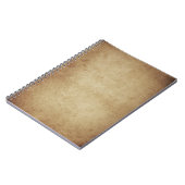 Grunge Old  Parchment Notitieboek (Linkerzijde)