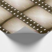 Grunge Old Scratched Film Cadeaupapier (Hoek)