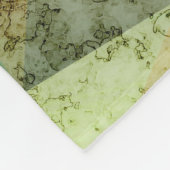 Grunge oldish retro polygonal geometrische driehoe fleece deken (Hoek)