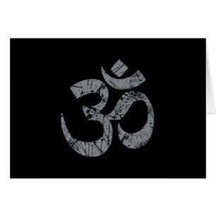Grunge OM Symbol Spiritualiteit Yoga