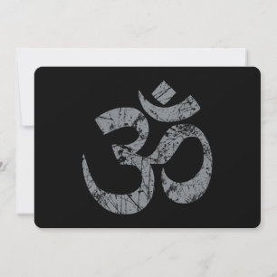Grunge OM Symbol Spiritualiteit Yoga