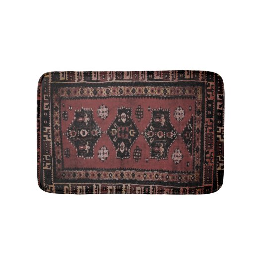 Grunge oriental tribal badmat (Voorkant)