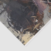 Grunge Paddenstoelen Illustratie Decoupage Tissuepapier (Detail)