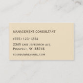 Grunge Paint Consultant Cool Visitekaartjes (Achterkant)