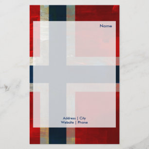 Grunge Painterly Theme Gifts Briefpapier