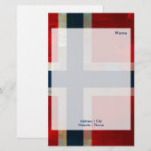Grunge Painterly Theme Gifts Briefpapier (Voorkant / Achterkant)