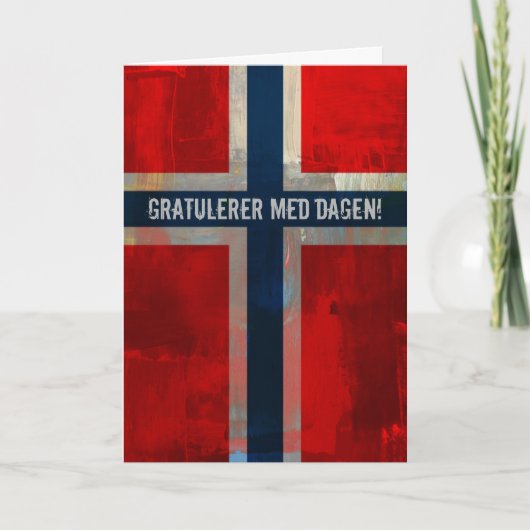 Grunge Painterly Theme Gifts Kaart (Voorkant)