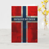 Grunge Painterly Theme Gifts Kaart (Gele Bloem)