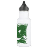 Grunge Pakistan Flag Waterfles (Rechts)