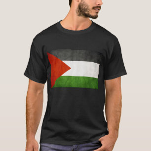 Grunge Palestijns Vlag Mannen's T-Shirt