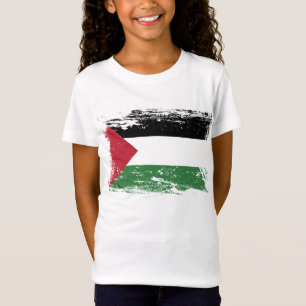 Grunge Palestine Flag T-shirt