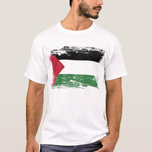 Grunge Palestine Flag T-shirt