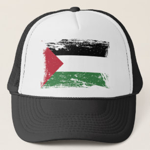 Grunge Palestine Flag Trucker Pet