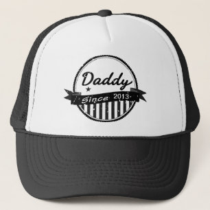 Grunge Papa Sinds 2013 Banner Cirkel Trucker Pet