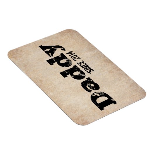 Grunge papa sinds 2014 magneet (Rechterzijde)