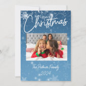 Grunge-papierontwerp Feestdagenkaart (Voorkant)