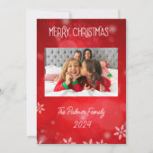 Grunge-papierontwerp Feestdagenkaart (Voorkant)