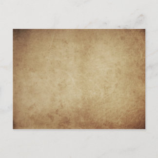 Grunge Parchment Rustic Briefkaart