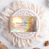 Grunge Pastel Tan Beige Visitekaartje