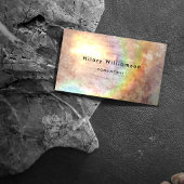 Grunge Pastel Tan Beige Visitekaartje