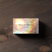 Grunge Pastel Tan Beige Visitekaartje