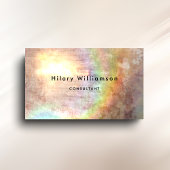 Grunge Pastel Tan Beige Visitekaartje