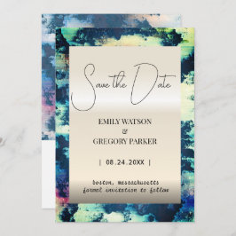 Grunge Patina  roest metallic Save the Date