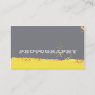 Grunge Photography Artist Abstract Brusking Visitekaartje