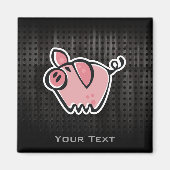 Grunge Pig Magneet (Voorkant)