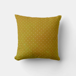Grunge polka dot: waterverf achtergrond kussen