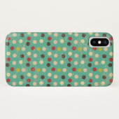 Grunge Polka Dots Pattern Case-Mate iPhone Case (Achterkant (horizontaal))
