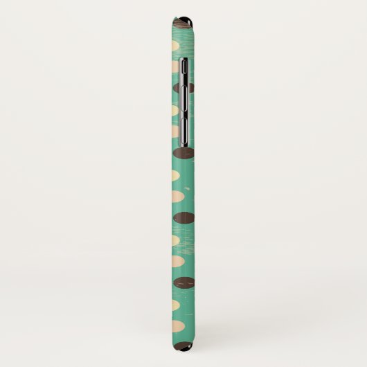 Grunge Polka Dots Pattern Case-Mate iPhone Case (Achterkant/links)