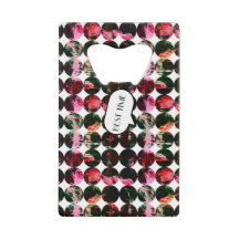 Grunge polka stippen Zwart Rood Wit Abstract.