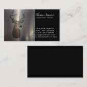 Grunge Primitive buck white tail Visitekaartje (Voorkant / Achterkant)