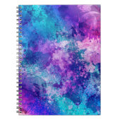 Grunge Print Spiral notebook Notitieboek (Voorkant)