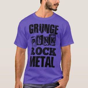 GRUNGE PUNK ROCK METAL T-SHIRT