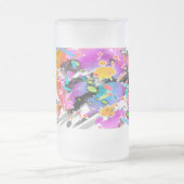 GRUNGE PUNK SPLATTER MATGLAS BIERPUL (Center)