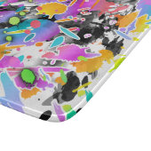 GRUNGE PUNK SPLATTER SNIJPLANK (Hoek)