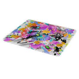 GRUNGE PUNK SPLATTER SNIJPLANK