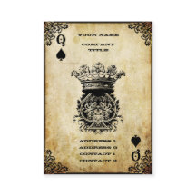 Grunge Queen of Spades